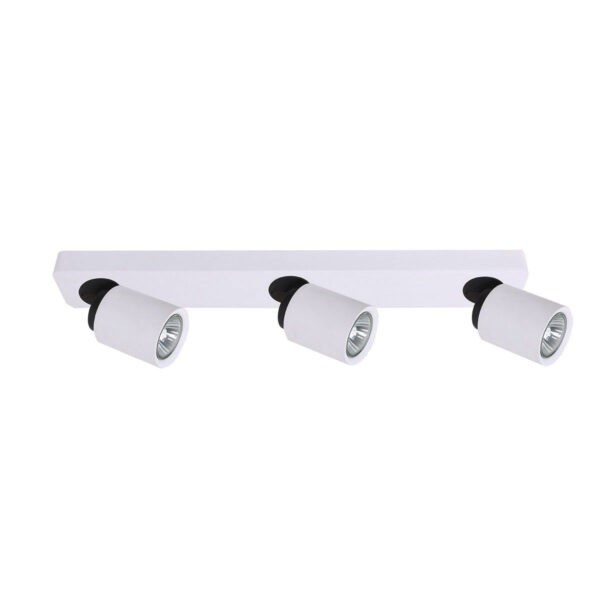 Spotlight Lux Lucien – focused LED spotlight in white and metal