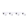 Spotlight Lux Lucien – focused LED spotlight in white and metal