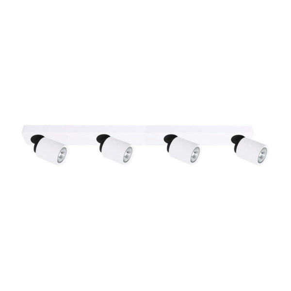 Spotlight Lux Lucien – focused LED spotlight in white and metal