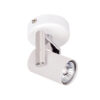 Spotlight Lux Bland – focused LED spotlight in white and metal