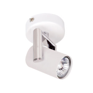 Spotlight Lux Bland – focused LED spotlight in white and metal