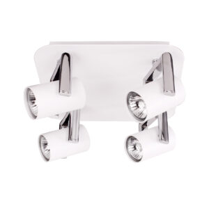 Spotlight Lux Bland – focused LED spotlight in white and metal