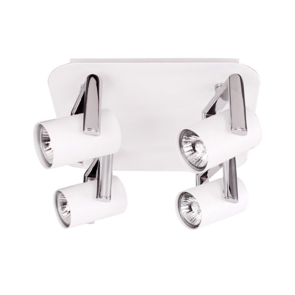 Spotlight Lux Bland – focused LED spotlight in white and metal