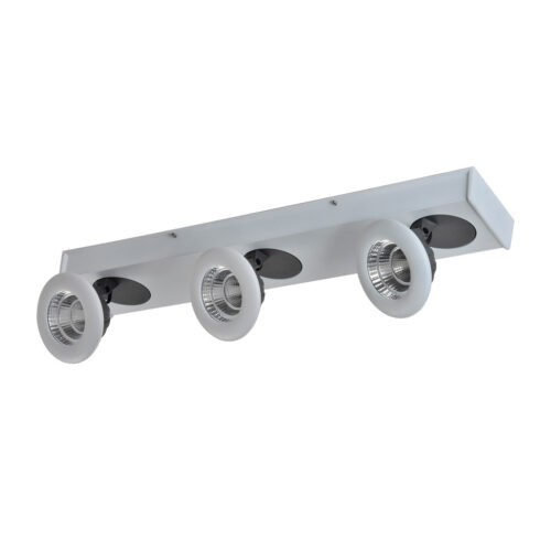 Spotlight Lux Catalina 21w – focused LED spotlight in white grey and aluminum