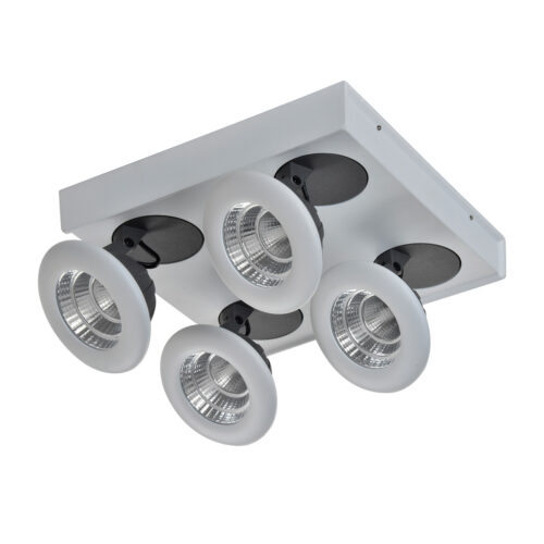 Spotlight Lux Catalina 28w – focused LED spotlight in white grey and aluminum