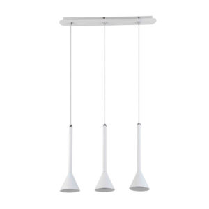 Pendant lamp Lux Anela WH – modern pendant lamp in white and metal
