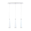 Pendant lamp Lux Pietro WH – modern pendant lamp in white and metal