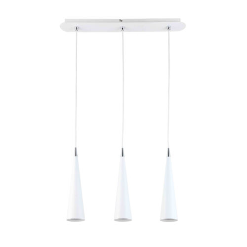 Pendant lamp Lux Pietro WH – modern pendant lamp in white and metal
