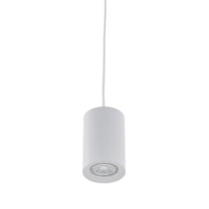 Pendant lamp Lux Jet mini – modern pendant lamp in white and metal