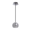Pendant lamp Lux James CH – modern pendant lamp in chrome and metal