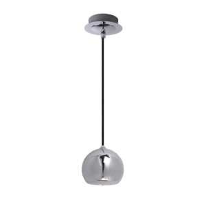 Pendant lamp Lux James CH – modern pendant lamp in chrome and metal
