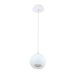 Pendant lamp Lux Rodrigo – modern pendant lamp in white and metal