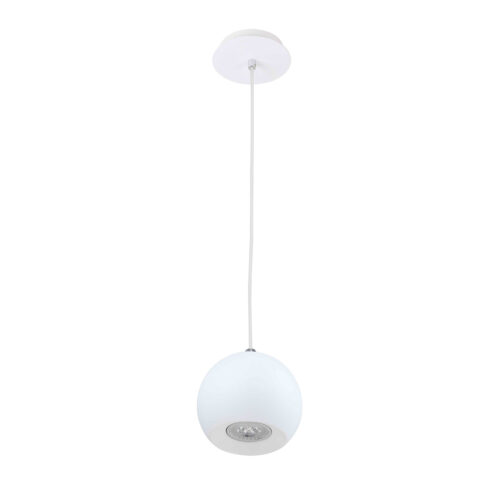 Pendant lamp Lux Rodrigo – modern pendant lamp in white and metal