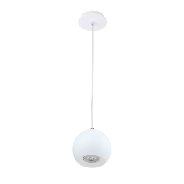 Pendant lamp Lux Rodrigo – modern pendant lamp in white and metal