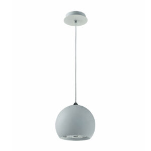 Pendant lamp Lux Regina WH – modern pendant lamp in white and metal
