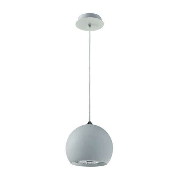 Pendant lamp Lux Regina WH – modern pendant lamp in white and metal
