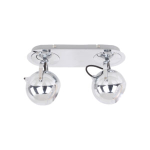 Spotlight Lux James CH – focused LED spotlight in chrome and metal