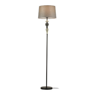 Floor lamp Lux Nerom – floor lamps in matt black and metal