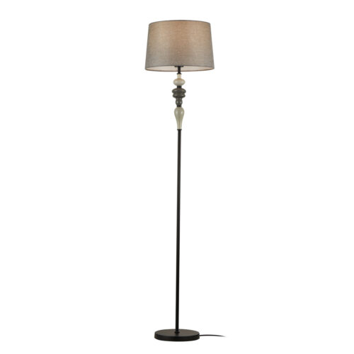 Floor lamp Lux Nerom – floor lamps in matt black and metal