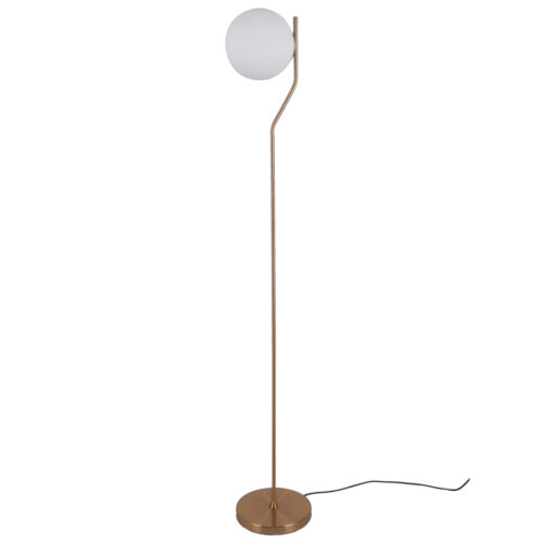 Floor lamp Lux Carimi 5w – floor lamps in honey brass and steel