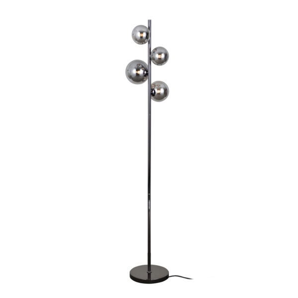Floor lamp Lux Canello 20w – floor lamps in pearl black and steel