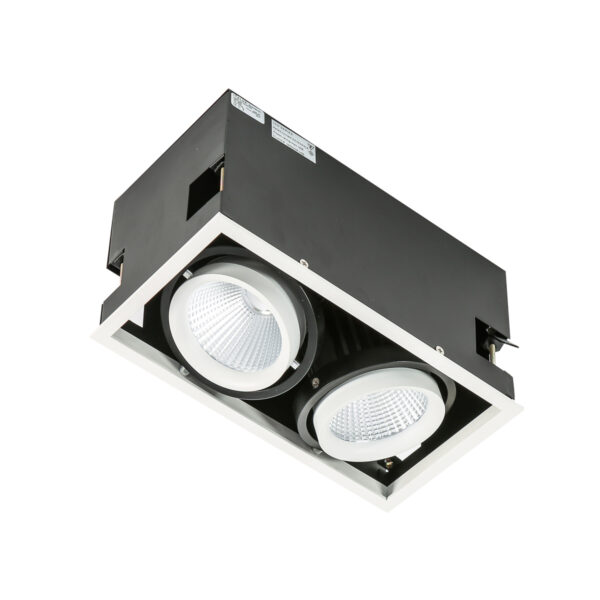 black and aluminum