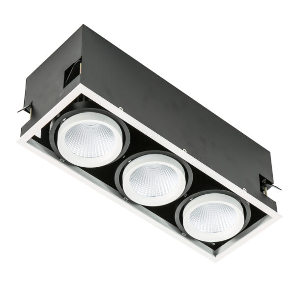 black and aluminum