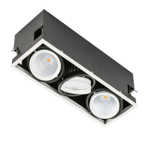 Recessed ceiling light Lux Vertico Triple 4000K