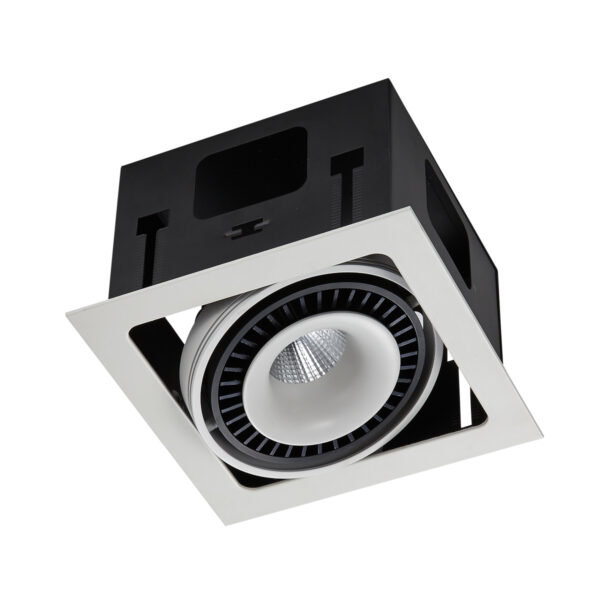 black and aluminum