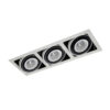 Recessed ceiling light Lux Alesso 54w – minimalist recessed ceiling light in matt white