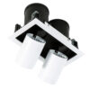 Recessed ceiling light Lux Mercanta Double 4000K