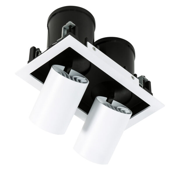 Recessed ceiling light Lux Mercanta Double 4000K