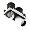 Recessed ceiling light Lux Mercanta Double 4000K