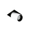Recessed ceiling light Lux Novum Trimless Single 3000K – minimalist recessed ceiling light in white