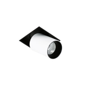 Recessed ceiling light Lux Novum Trimless Single 3000K – minimalist recessed ceiling light in white