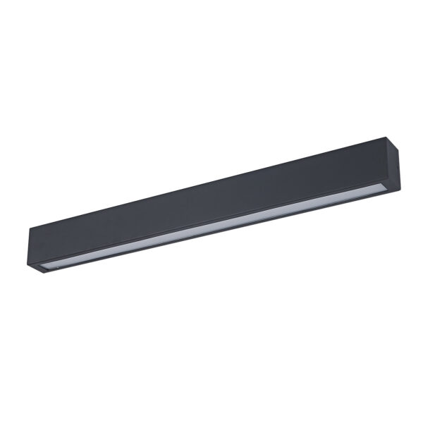 Wall lamp Lux Thiago 18w – LED wall lamp in black and stainless steel