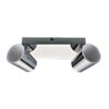 Spotlight Lux Elmira – focused LED spotlight in chrome and metal