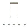 Pendant lamp Lux Marley – modern pendant lamp in chrome and metal