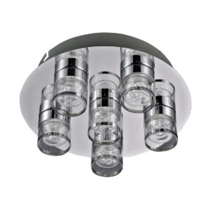 Spotlight Lux Marc 5.5w – focused LED spotlight in chrome and metal