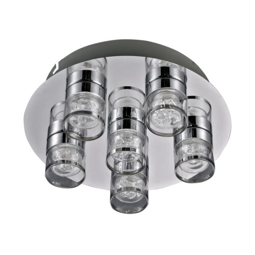 Spotlight Lux Marc 5.5w – focused LED spotlight in chrome and metal