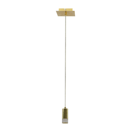 Pendant lamp Lux Mentin 5w – modern pendant lamp in brushed brass and metal