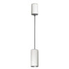 Pendant lamp Lux Moldes Medium WH/GR 4000K – modern pendant lamp in white grey and aluminum