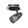Spotlight Lux Albane – focused LED spotlight in chrome and metal alloy