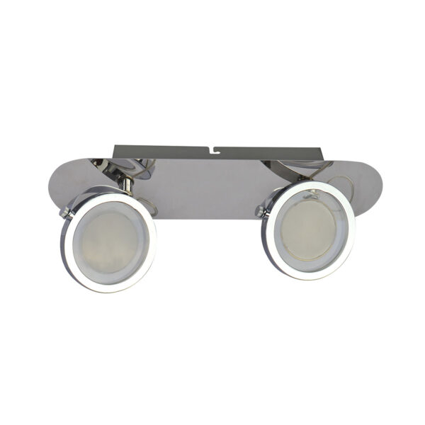 Spotlight Lux Alessio 5w – focused LED spotlight in chrome and acrylic