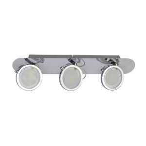 Spotlight Lux Alessio – focused LED spotlight in chrome and acrylic