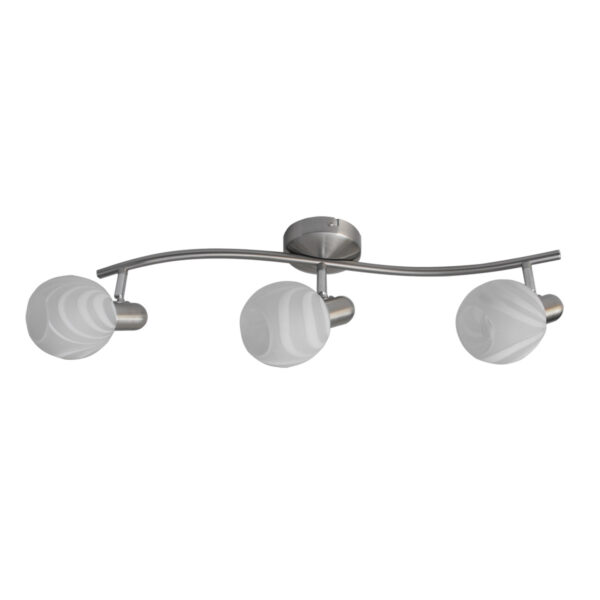 Spotlight Lux Maze – focused LED spotlight in satin and metal alloy