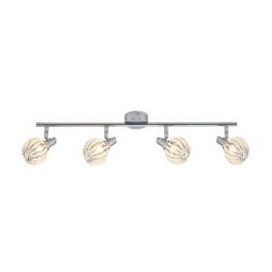 Spotlight Lux Lopez 28w – focused LED spotlight in chrome and metal