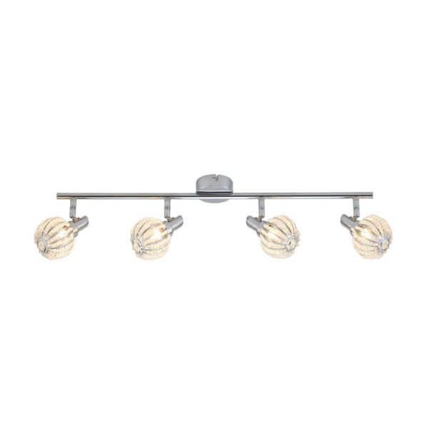 Spotlight Lux Lopez 28w – focused LED spotlight in chrome and metal