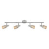 Spotlight Lux Kastor 28w – focused LED spotlight in chrome and metal alloy