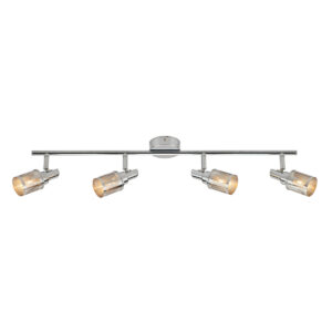 Spotlight Lux Kastor 28w – focused LED spotlight in chrome and metal alloy